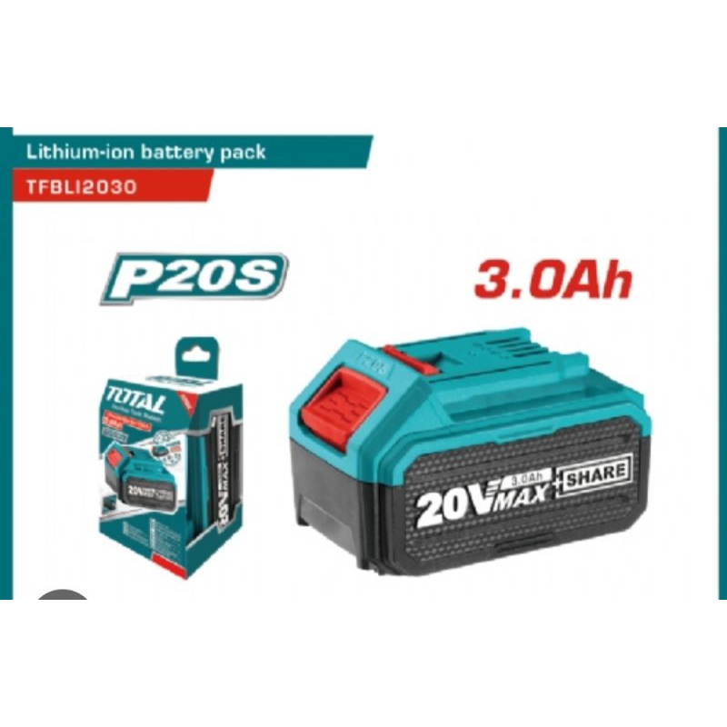 Pin 20V dung lượng 3Ah TOTAL TFBLI2030