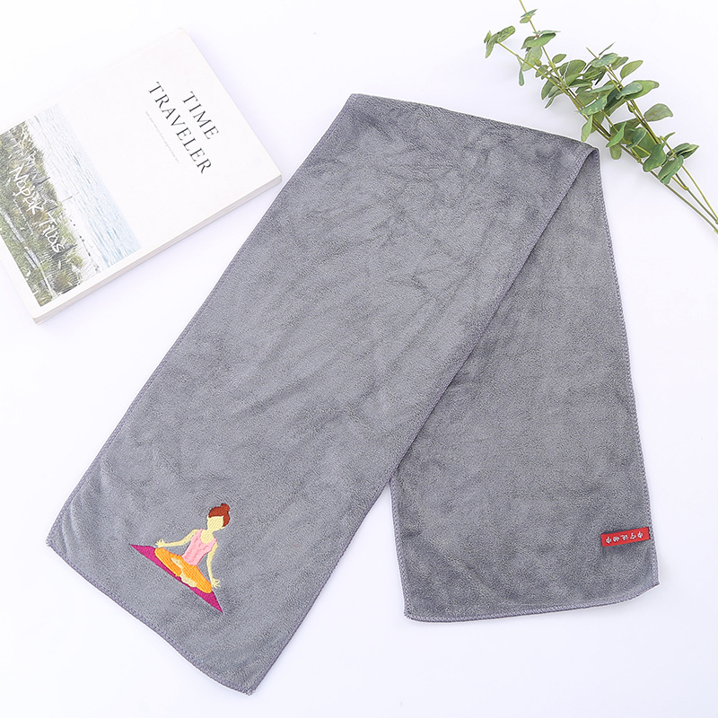 Khăn cô gái Yoga LULY SPORT hăn lau mồ hôi tập Yoga ,thấm hút nhanh, kích thước 110cm x 25cm