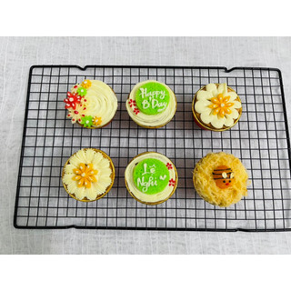 (Ship Hoả Tốc HCM) Set cupcake Bông Lan Trứng Muối.