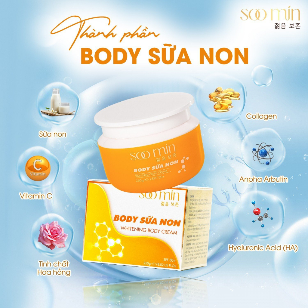 Kem Body Sữa Non Soo Min
