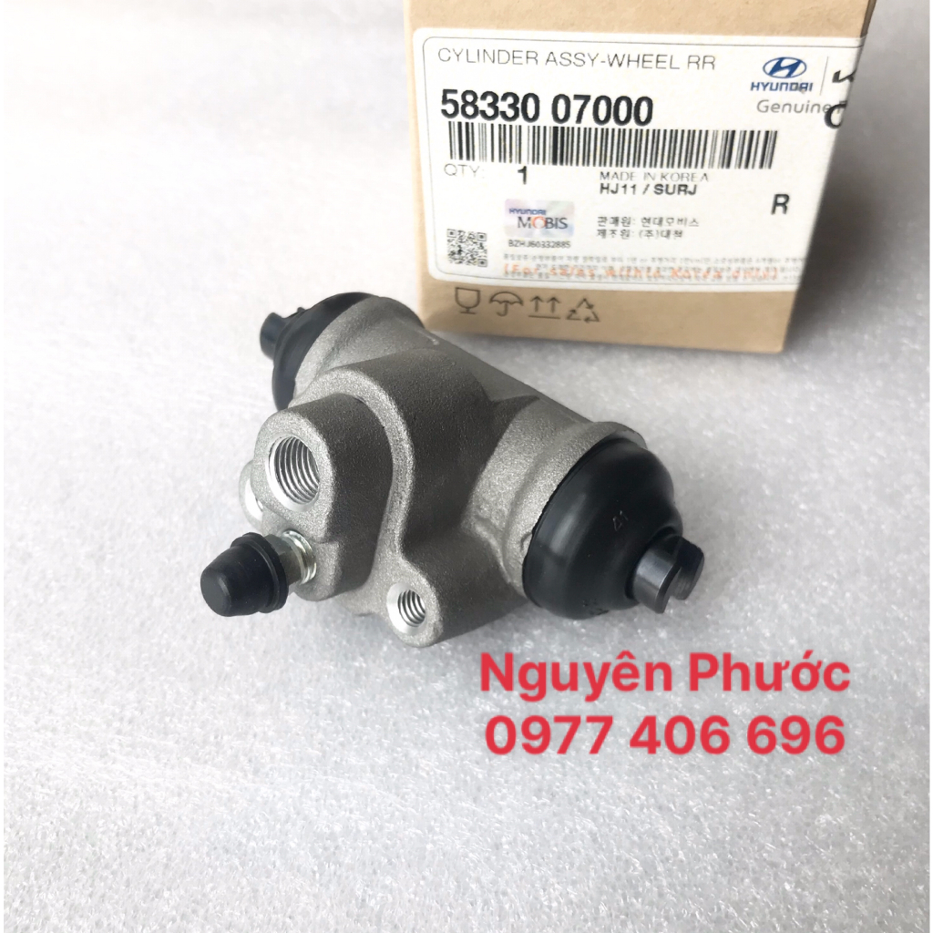 Xy lanh / Heo phanh sau KIA MORNING 2005 - 2010/ Hàng xịn chính hãng 5833007000/CA01005610/ Giá 1 cái