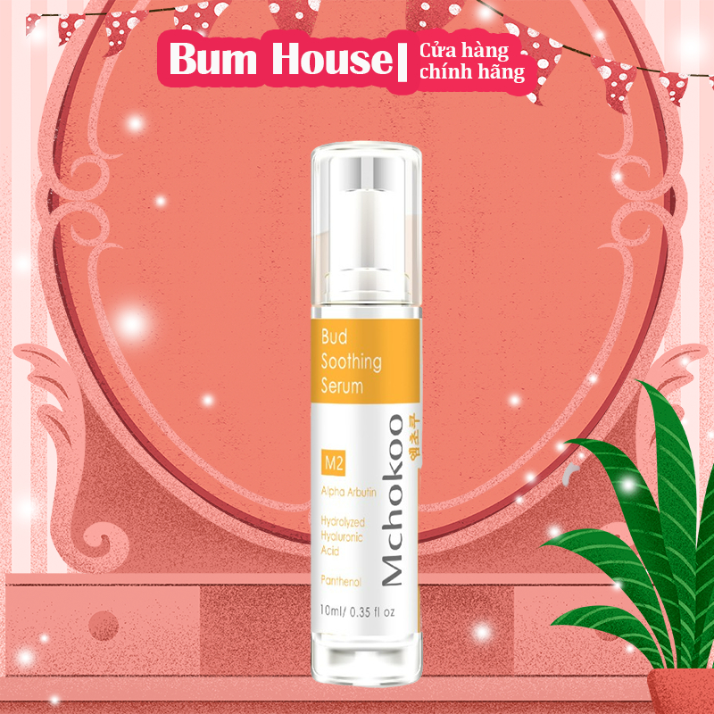 Serum Dưỡng Ẩm Hồng Hoa Mchokoo, Liệu trình Hồng Hoa, Hồng Nhũ Hoa, Làm Trắng Nhũ Hoa Ngay Tại Nhà