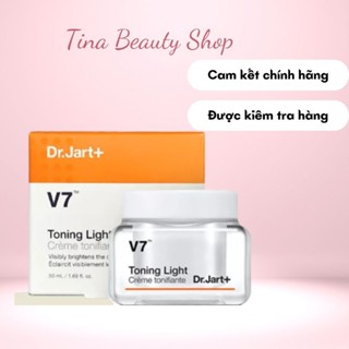 Kem Dưỡng Trắng Da V7 Toning Light Dr.Jart+ Hộp 50ml