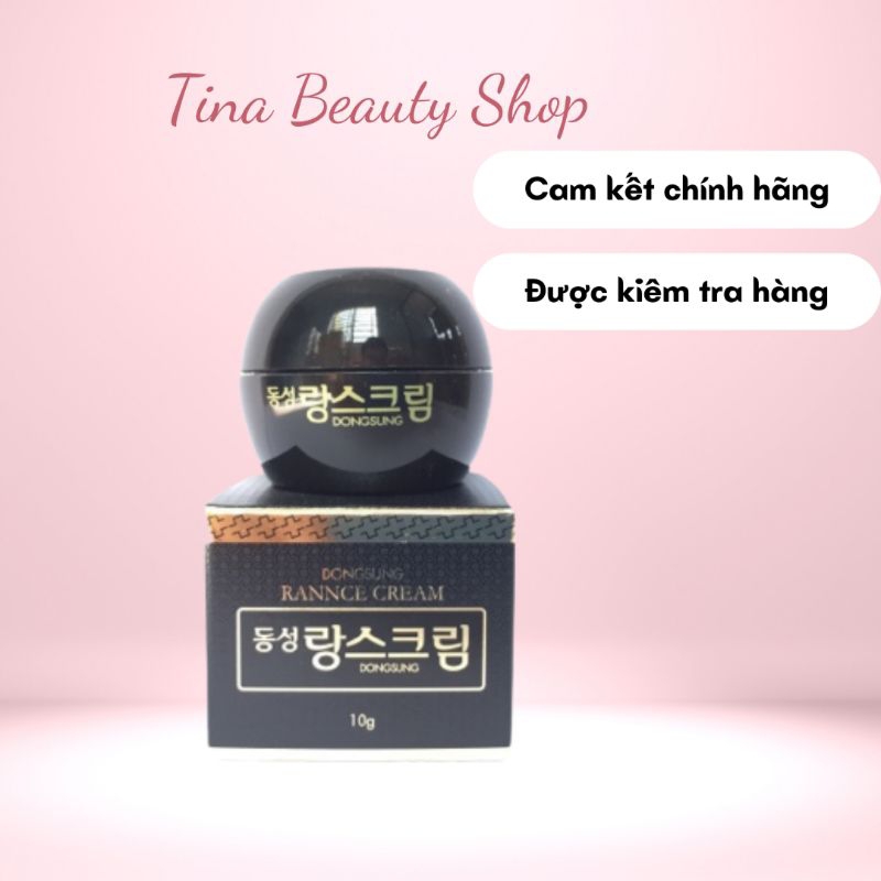 Kem dưỡng ẩm, giảm thâm nám, tàn nhang và mờ thâm cao cấp DongSung Rannce Cream minisize 10g