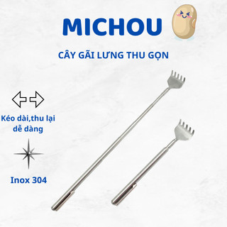 Sỉ cây gãi lưng Inox kéo dài nhỏ gọn