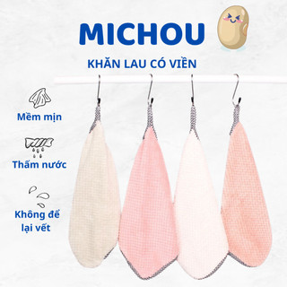 Khăn lau tay hình vuông khăn lau bếp vệ sinh