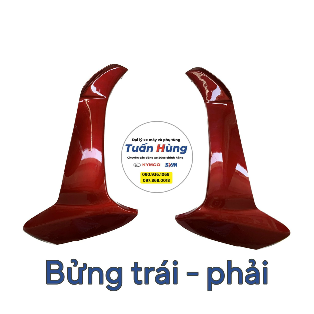 Bửng xe EZ SYM màu đỏ