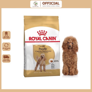 Thức ăn hạt cho chó Royal Canin Poodle Adult dành cho poodle trưởng thành gói 500gr 1.5kg 