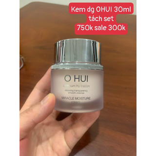 Kem dưỡng ohui hồng tách set 30ml chống lão hóa dưỡng ẩm chuyên sâu
