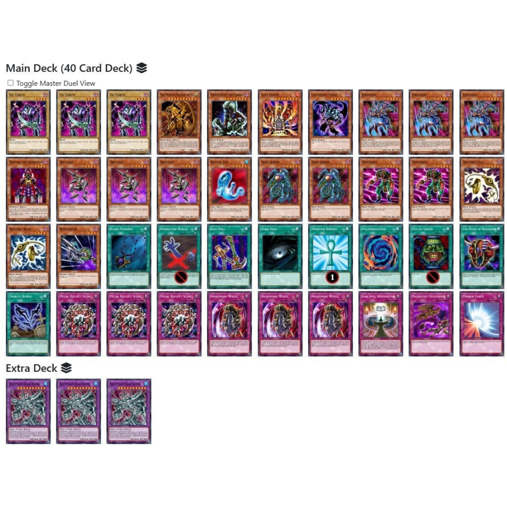 Bài YuGiOh - Bộ Bài Nhân vật Marik  - Card Game VN Giá Rẻ