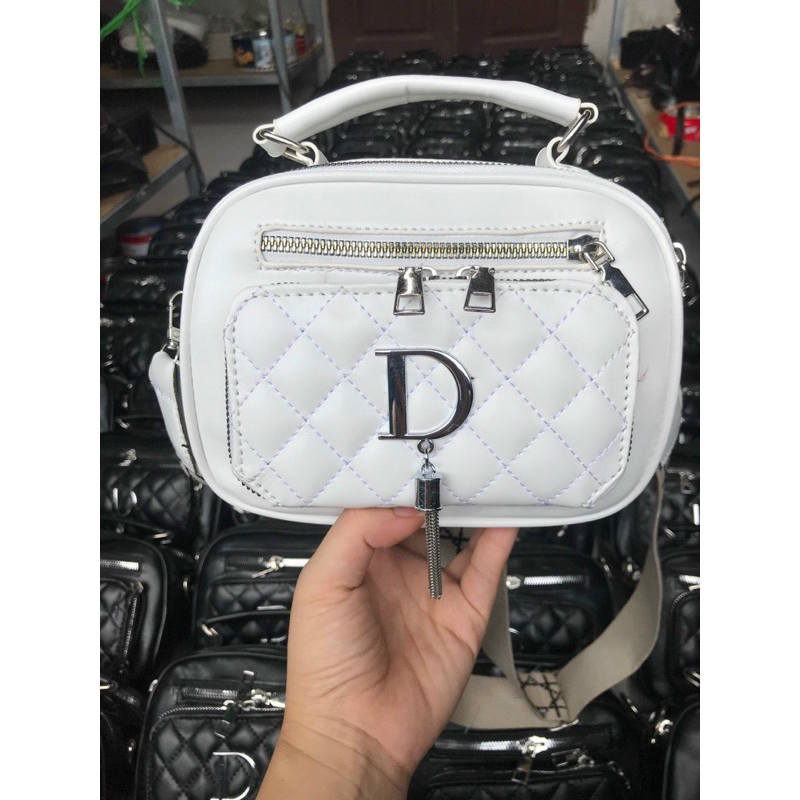 Túi Xách Nữ Dáng Bầu Bao Tử Dây Bản To Túi Đeo Chéo Nữ