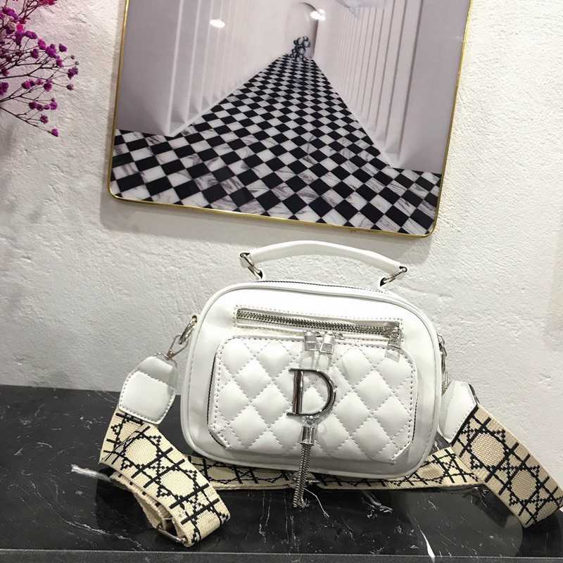 Túi Xách Nữ Dáng Bầu Bao Tử Dây Bản To Túi Đeo Chéo Nữ