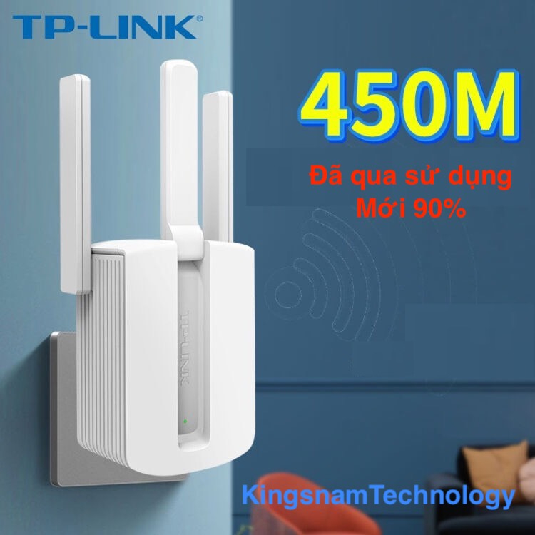 Bộ kích sóng wifi không dây 3 râu ( Wireless 450M ) TP-Link WA933RE hàng đã qua sử dụng TL-WA832RE  Xiaomi Mi Repeater