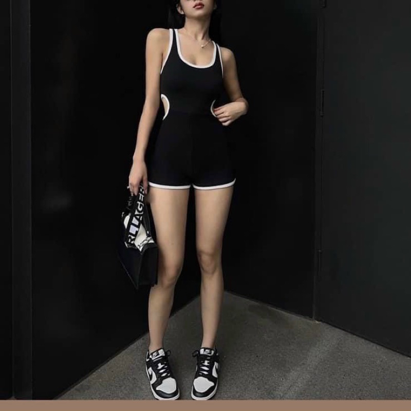 Bikini sexy viền chữ V có muốt xốp -3 màu