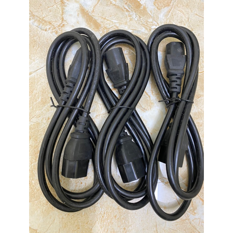Dây nguồn C13-C14 3x1.0 220V10A