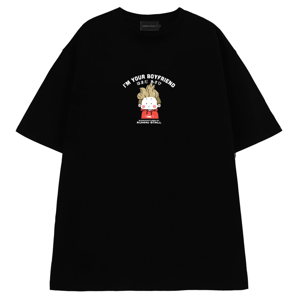 ASAHI TEE - Áo thun TREASURE unisex oversize 3 màu đen/trắng/be