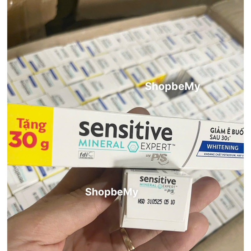 Kem Đánh Răng P/S Chống Ê Buốt Sensitive Mineral Expert Pro-Action Sensitivity Treatment 30g