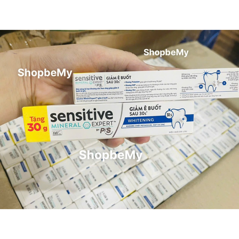 Kem Đánh Răng P/S Chống Ê Buốt Sensitive Mineral Expert Pro-Action Sensitivity Treatment 30g