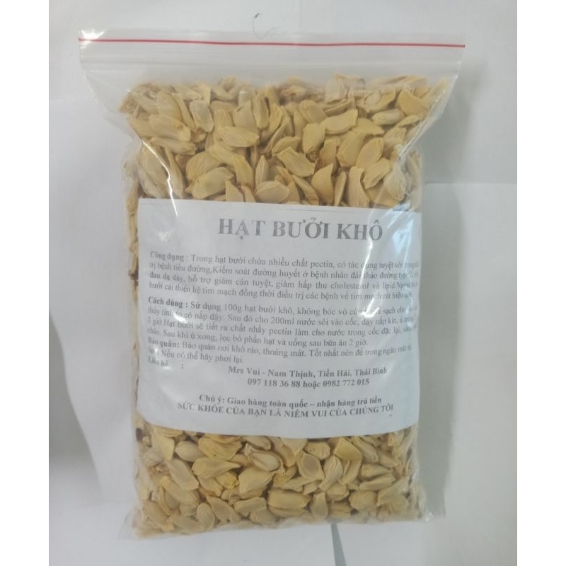 Hạt Bưởi Da Xanh khô hàng thượng hạng.