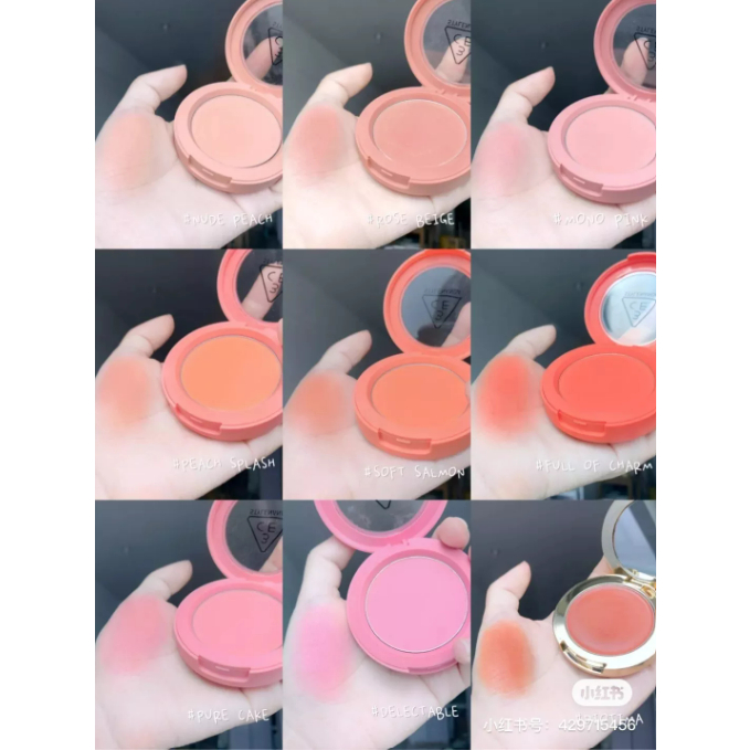 Phấn Má Dạng Nén 3CE Face Blusher