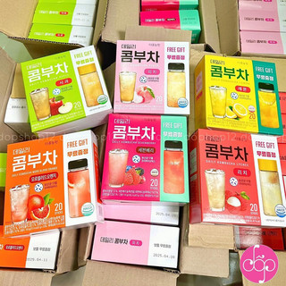 Trà kombucha danongwon daily hộp 20 gói tặng kèm bình nước