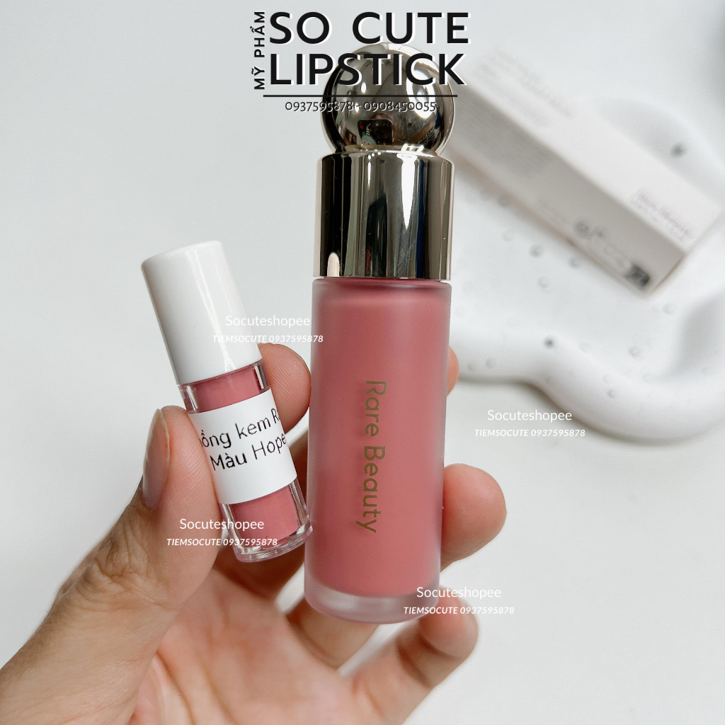 Mini Má hồng dạng kem Rare Beauty Soft Pinch Liquid Blush Màu Bliss - Believe - Hope - Joy - Encourage