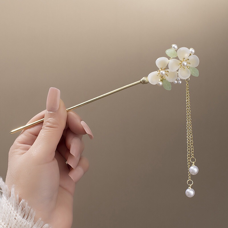 Trâm hoa cài tóc hợp kim