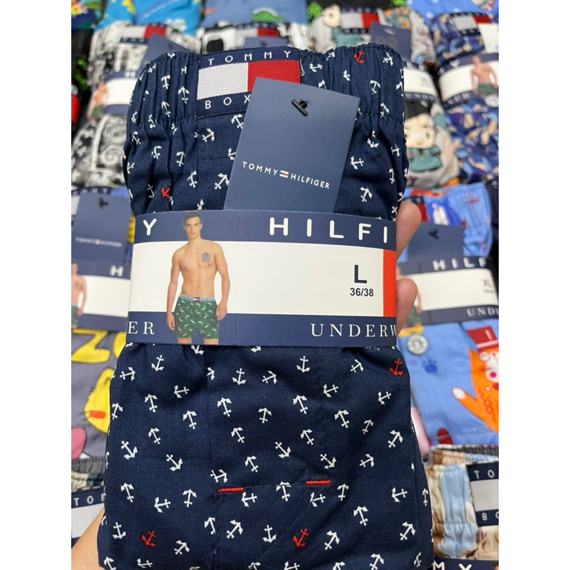 Quần đùi nam cotton TOMMY hàng chuẩn