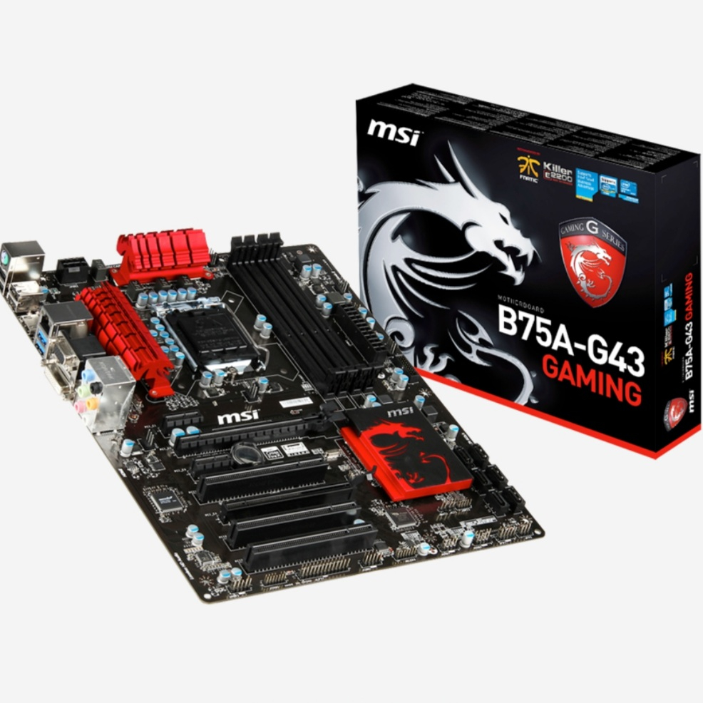 Main B75 4 khe RAM GIGABYTE, ASUS, MSI hỗ trợ tốt cho core i5/ i7 SK1155 max 32G Ram