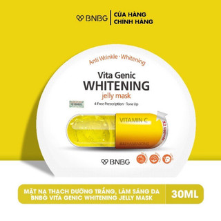 Combo 10 mặt nạ dưỡng trắng da BNBG Vita Genic Whitening Jelly Mask 30ml