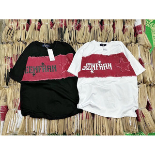 ( SẴN HCM ) ÁO THUN S/C PHỐI JEAN ĐỎ