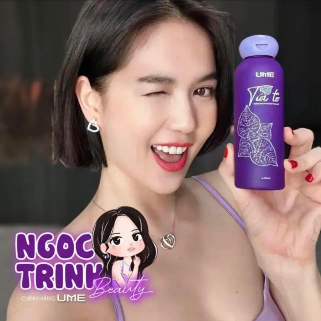 Dung Dịch Vệ Sinh Phụ Nữ Tía Tô UME Làm Sạch Dịu Nhẹ 150Ml