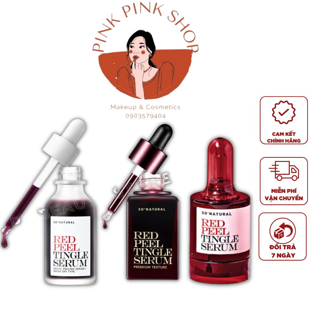 Red Peel Tinger Serum Tinh Chất Tái Tạo Da Sinh Học Mờ Thâm, Trăng Da (10ml/35ml/55ml)