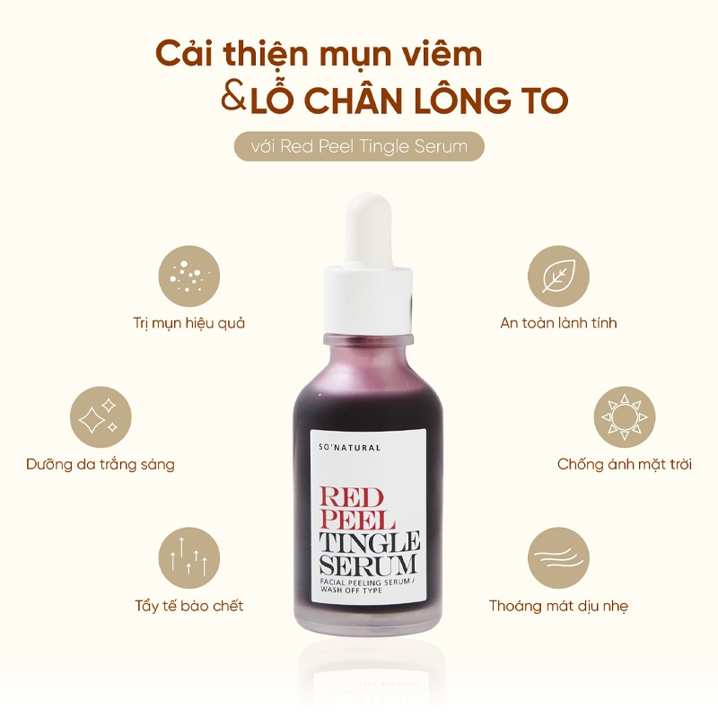 Red Peel Tinger Serum Tinh Chất Tái Tạo Da Sinh Học Mờ Thâm, Trăng Da (10ml/35ml/55ml)