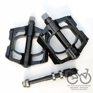 Pedal nhôm 3 bạc đạn, bàn đạp nhôm sử dụng 3 bạc đạn