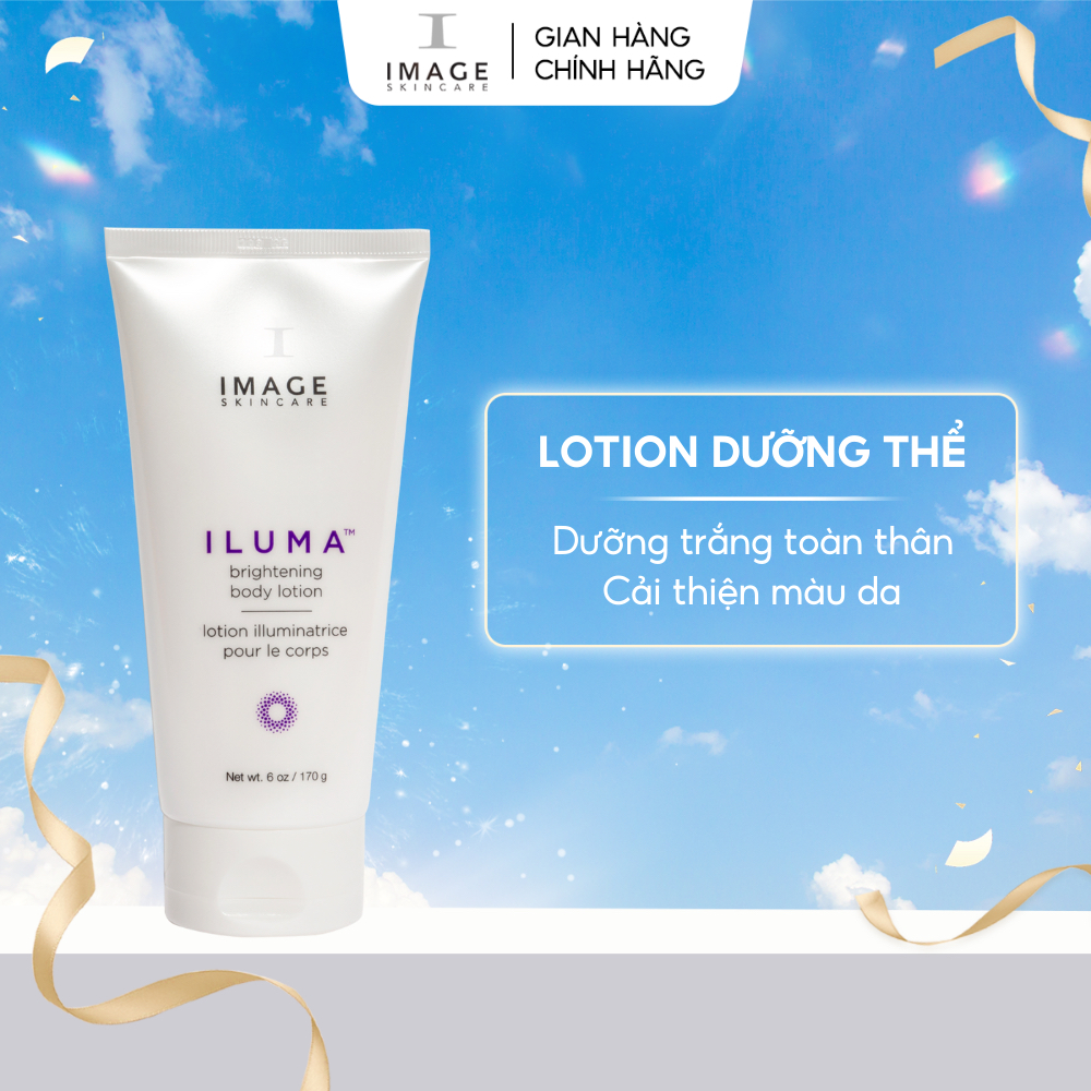 Sữa Dưỡng Thể Dưỡng Trắng Da Toàn Thân, Mờ Thâm Sạm Nám Da IMAGE Skincare ILUMA Intense Brightening Body Lotion