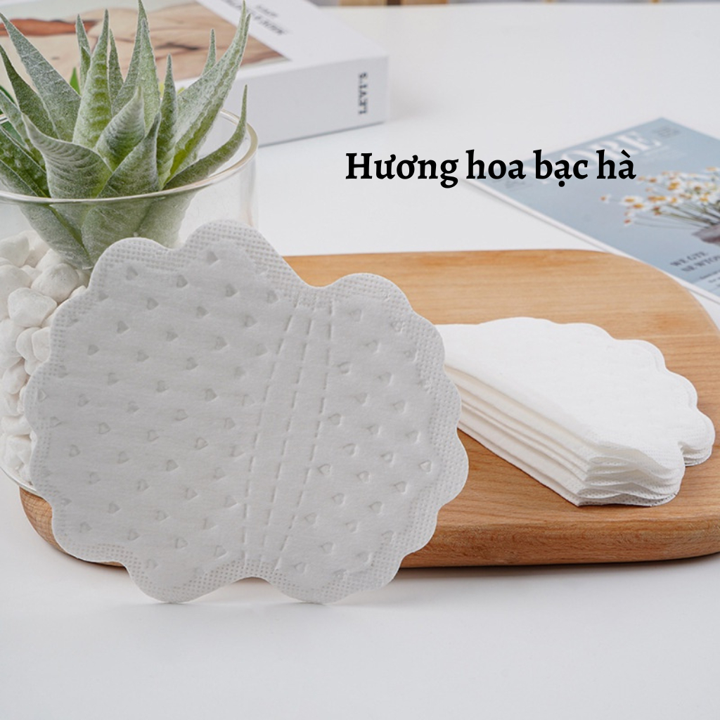 Set 100 Miếng dán chống mồ hôi nách, miếng dán ngăn mồ hôi nách siêu thâm hút cho Nam và Nữ che tên sản phẩm