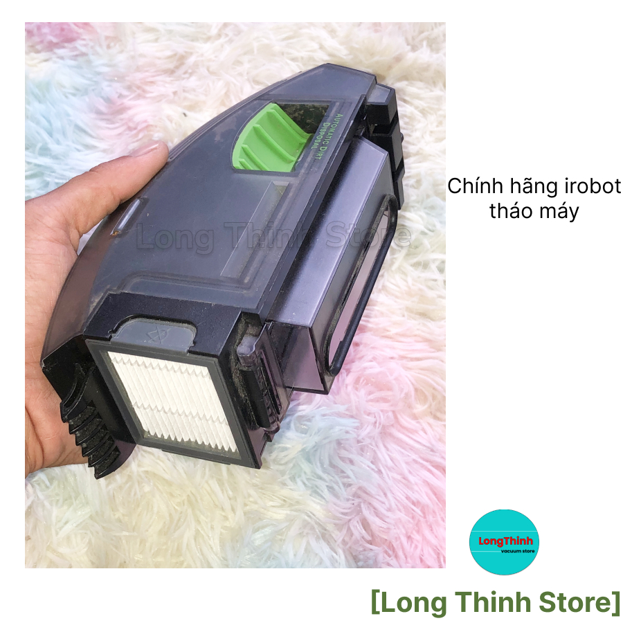 Chính hãng tháo máy - Hộp rác thay thế robot hút bụi irobot roomba i3 i5 i7 series