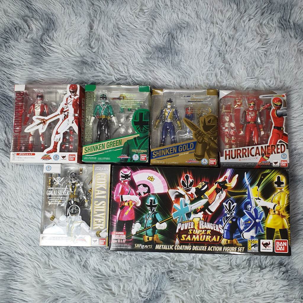 SHF Super Sentai | SHF Shinken, SHF Hurricane, SHF Gokai | Bandai