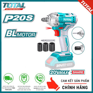 Total thân máy siết vít và siết buloong dùng pin 20v tiwli20208