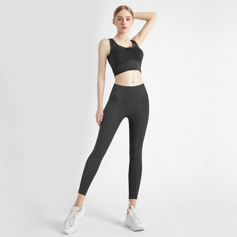 Bộ tập Yoga LULY SPORT, chất thun co giãn, thấm hút mồ hôi tốt