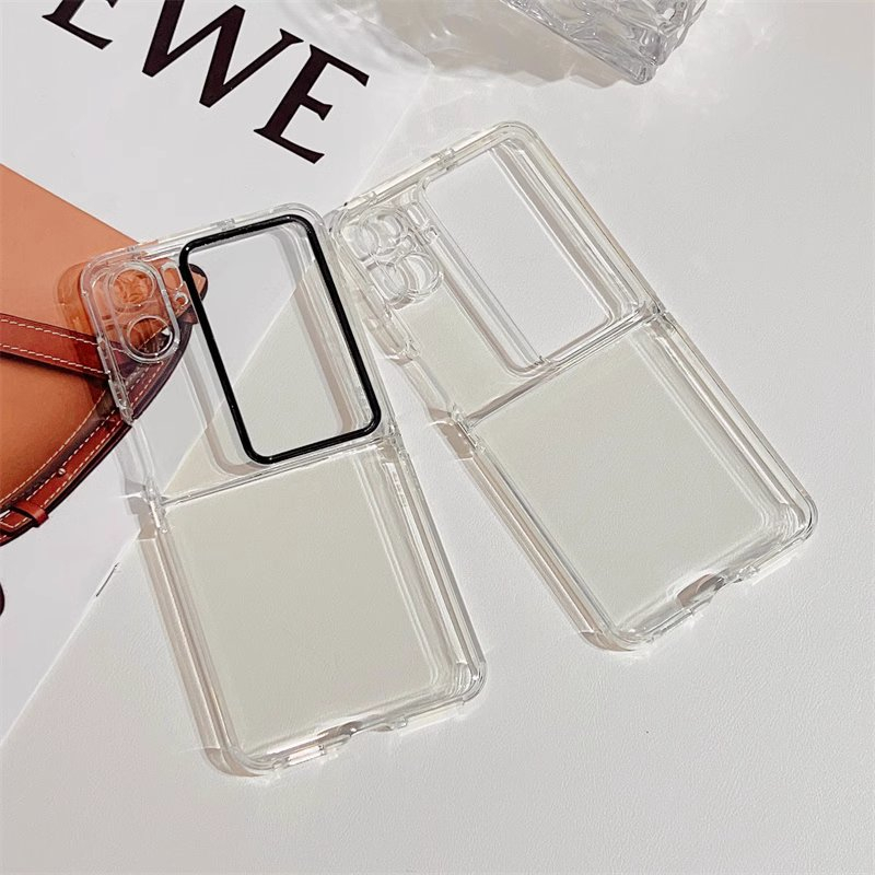 Ốp Lưng Trong Suốt Chống Sốc PC Mềm Dẻo Cho OPPO Find N2 Flip 5G