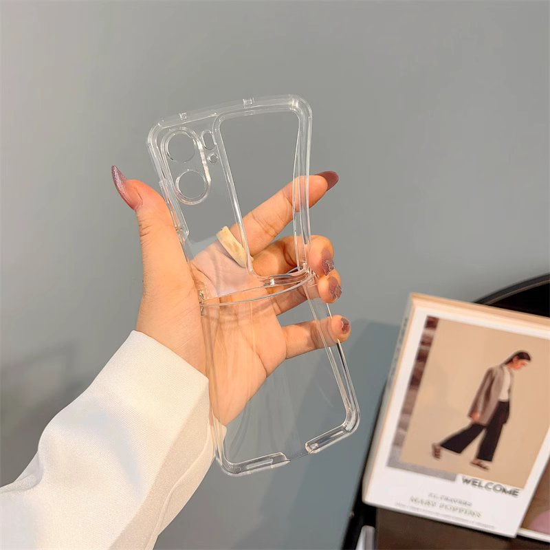 Ốp Lưng Trong Suốt Chống Sốc PC Mềm Dẻo Cho OPPO Find N2 Flip 5G