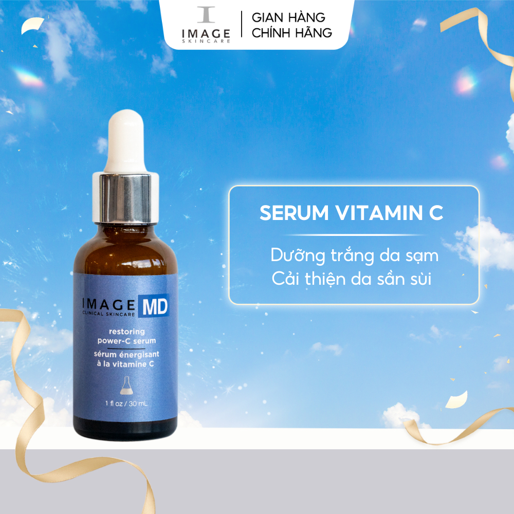 Tinh chất trắng sáng và tái tạo da Image MD Restoring Power-C Serum 30ml