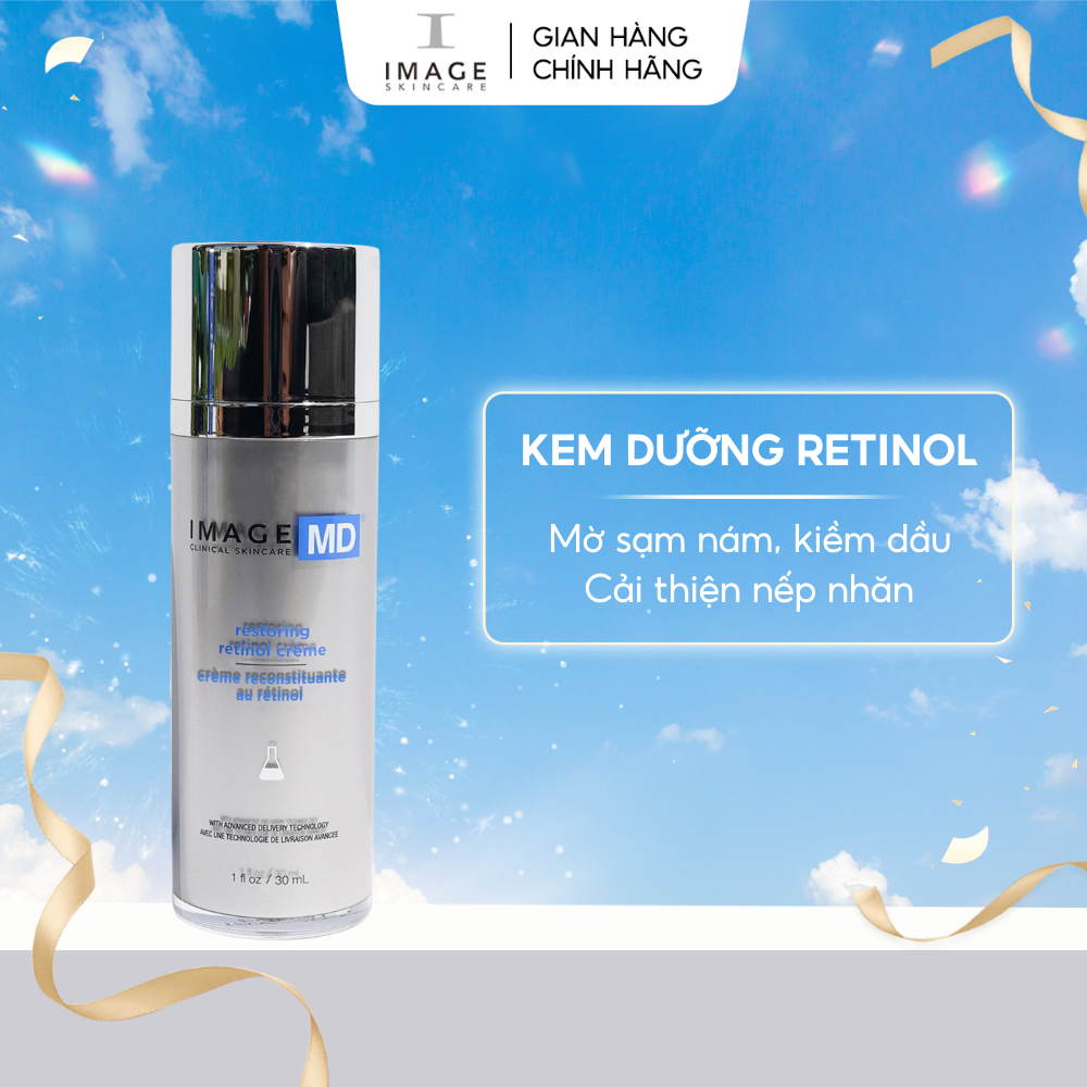 Kem dưỡng retinol trẻ hóa da IMAGE Skincare MD Restoring Retinol Creme With Adt Technology 30ml