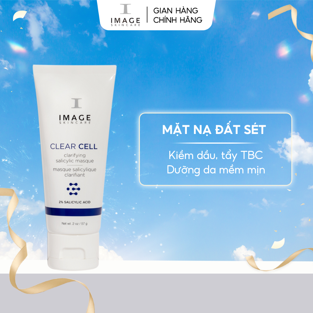 Mặt nạ chấm khô nhân mụn cấp tốc Image Skincare Clear Cell Medicated Acne Masque 57g