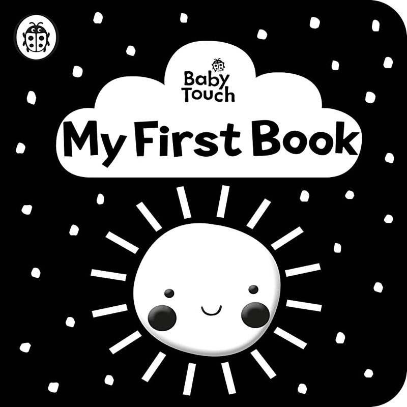 Sách Vải Đen Trắng Kích Thích Thị Xúc Giác Cho Bé - Baby Touch My First Book