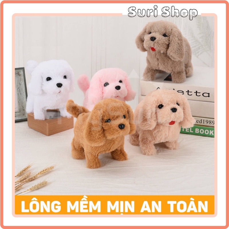 Chó bông biết đi, vẫy đuôi, biết kêu cực đáng yêu