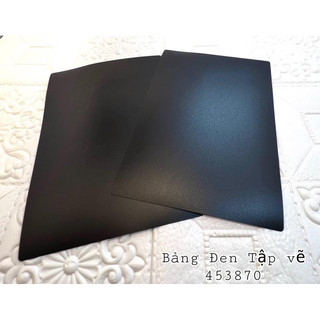 Bảng đen tập vẽ nail - sổ đen tập vẽ chuyên dụng