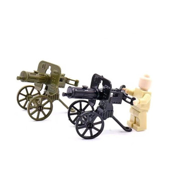 - Phụ Kiện Lego - Vũ Khí Hiện Đại Lego - Minifigure - Súng Máy, Pháo Cho Lính Lego